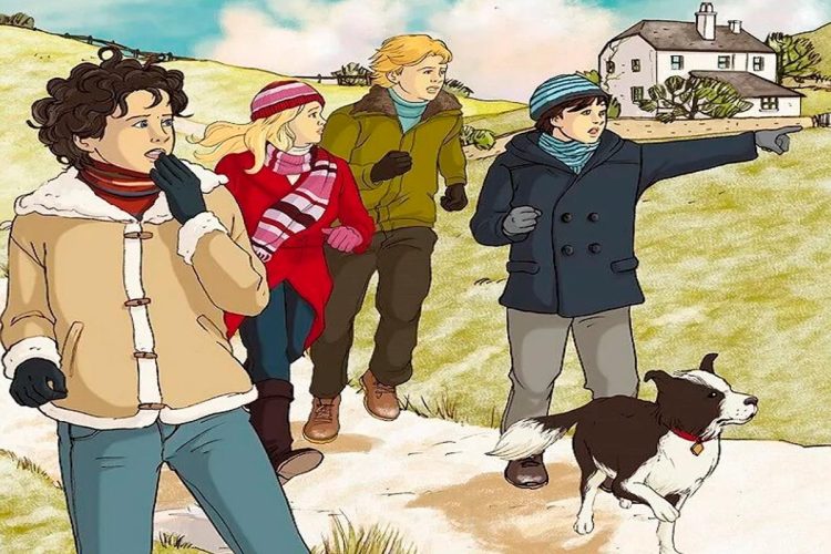 Como era ler Os Cinco de Enid Blyton?