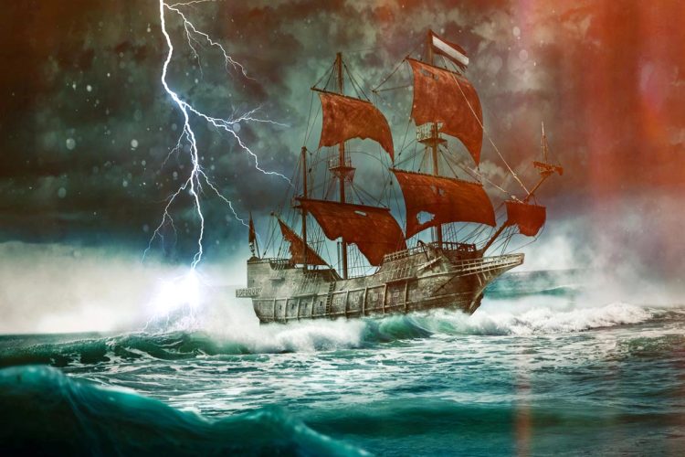 Holandês Voador: o navio fantasma que assombra os mares há séculos