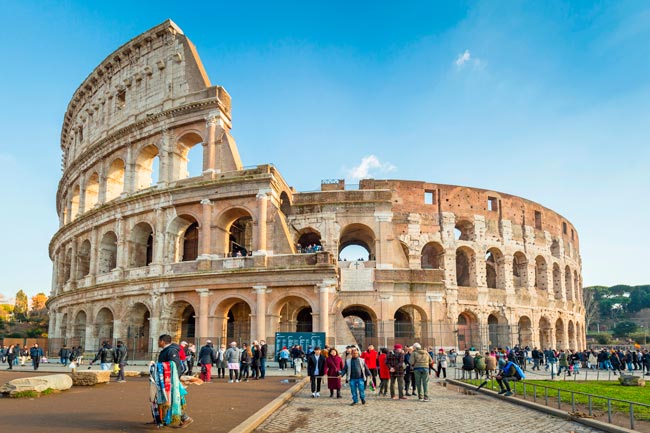 Coliseu, Itália