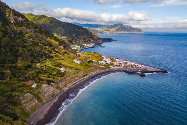 Praia do Fogo (Ribeira Quente, São Miguel, Açores)