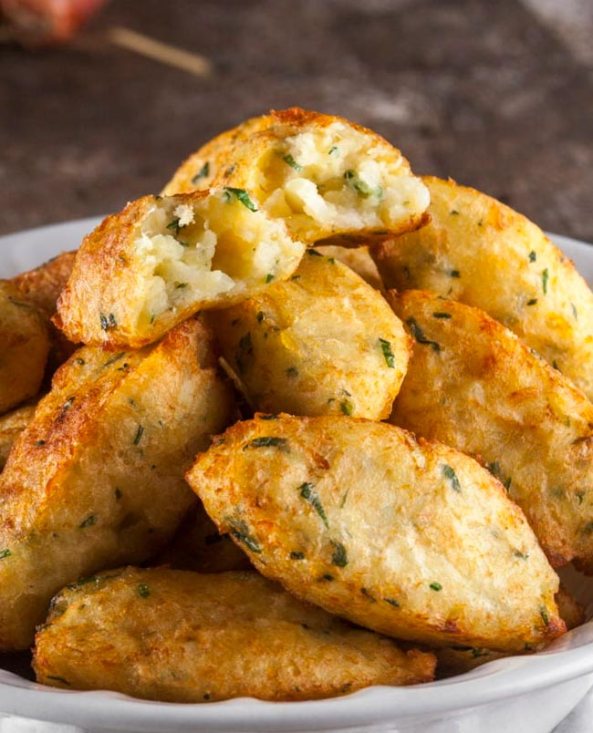Pastéis de bacalhau à moda antiga (receita de 1904)
