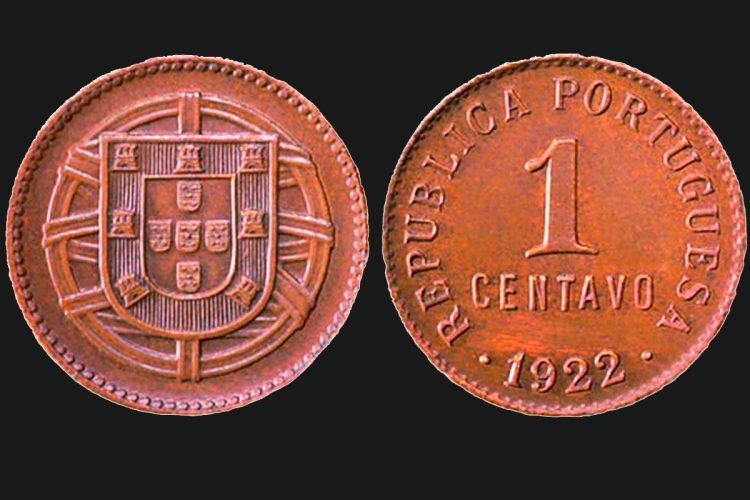 Centavo de 1922 vale 85 mil euros: a moeda mais misteriosa de Portugal