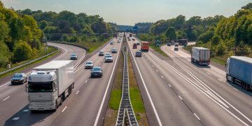 Multa por circular demasiado devagar numa autoestrada portuguesa