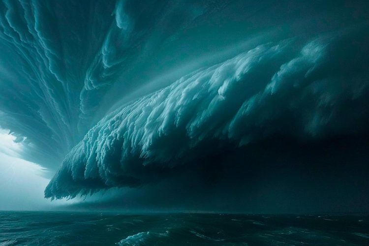 Depressão Ingrid provoca ondas gigantes e vento forte na costa portuguesa