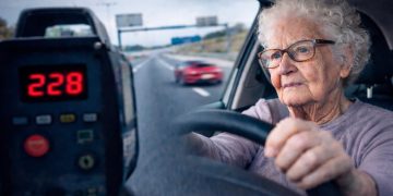 Mulher de 92 anos apanhada a 228 Km/h: caso surreal choca autoridades em França