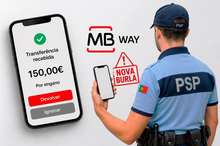 PSP explica nova burla MB WAY em Portugal que estão a levar vítimas a perder dinheiro PSP explica nova burla MB WAY em Portugal que estão a levar vítimas a perder dinheiro