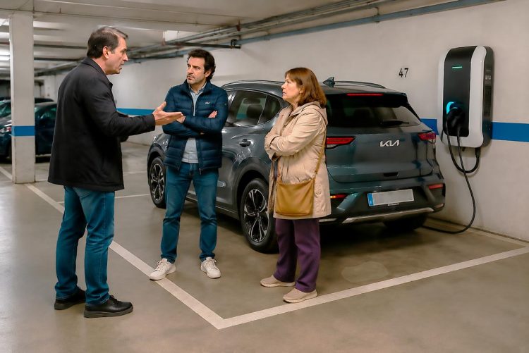 Carrega o carro elétrico na garagem do prédio? Saiba quem paga a eletricidade e o que o condomínio pode exigir