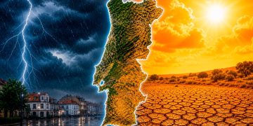 Maio arranca com tempo instável em Portugal: chuva, trovoadas e calor inesperado marcam início do mês