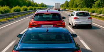 A 120 km/h e com um carro colado atrás… é obrigado a sair da esquerda?
