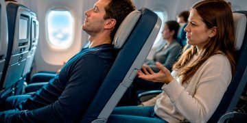 Reclinar o banco no avião é falta de educação? A discussão que divide passageiros