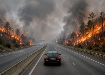 Incêndios nas autoestradas: Brisa explica o que fazer para sobreviver em situações de fogo e fumo
