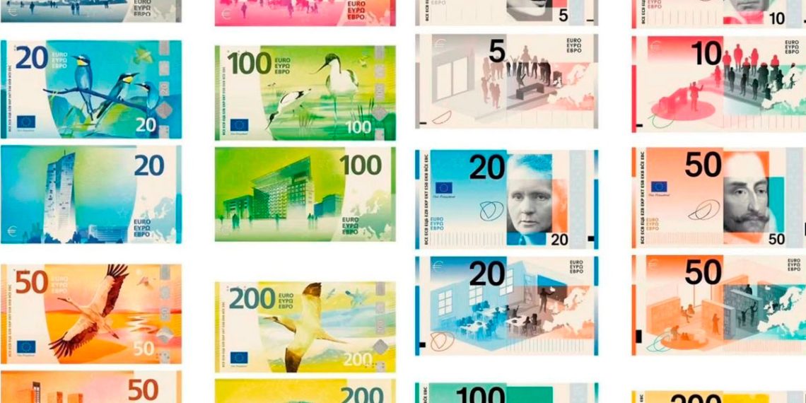 Notas de Euro vão mudar: BCE revela os novos desenhos e todos os europeus podem escolher o futuro do dinheiro