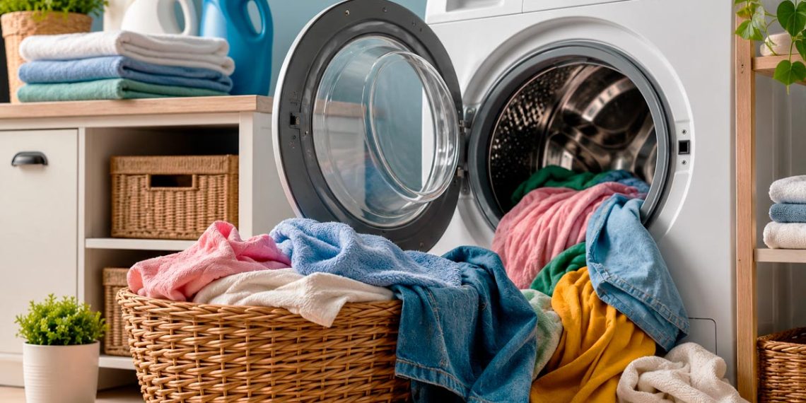 8 erros ao lavar roupa na máquina: guia completo para ter roupa impecável