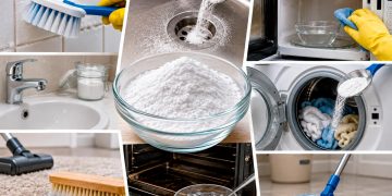 8 formas surpreendentes de usar bicarbonato de sódio na limpeza da casa