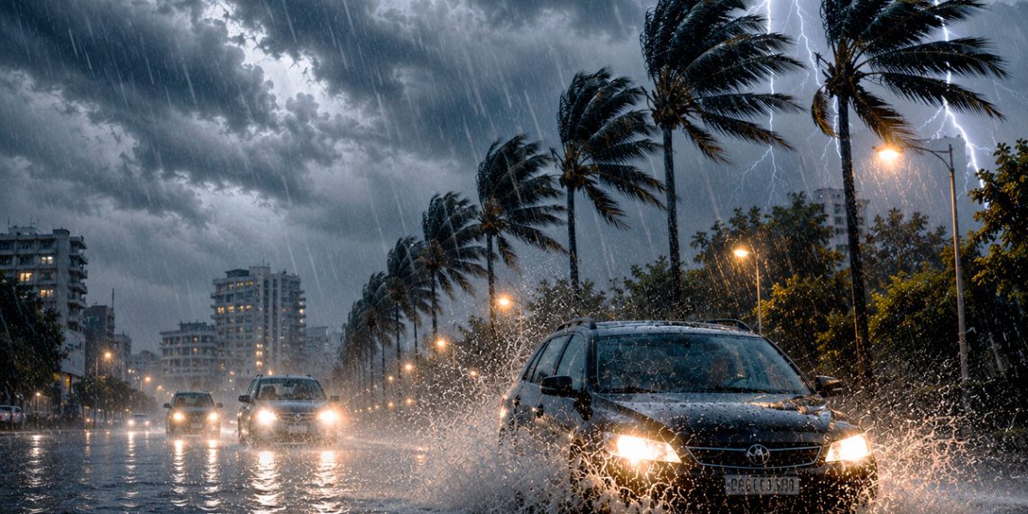 Chuva, vento e trovoada chegam a Portugal: Proteção Civil deixa recomendações e alerta para inundações