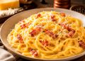 Esparguete à Carbonara com Molho Aveludado: receita tradicional