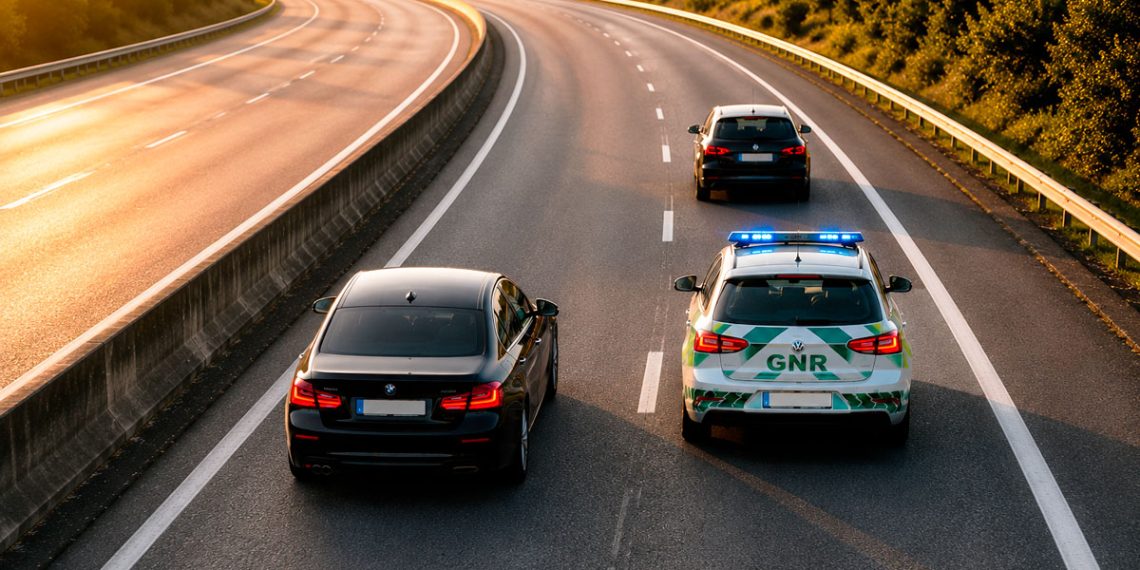 O erro que muitos fazem ao passar a polícia na autoestrada e que pode dar multa