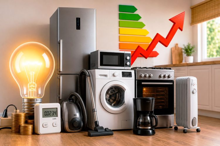 Os 13 eletrodomésticos que mais fazem subir a fatura da luz Os 13 eletrodomésticos que mais fazem subir a fatura da luz