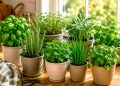 10 ervas aromáticas ideais para ter em vasos na cozinha