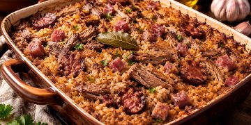 Arroz de Pato no forno à Moda Antiga: receita tradicional