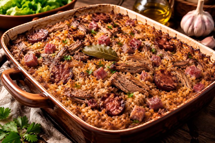 Arroz de Pato no forno à Moda Antiga: receita tradicional