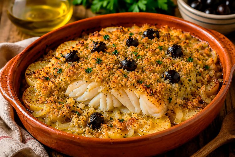 Bacalhau com Broa no Forno: o segredo para ficar suculento e com uma crosta dourada perfeita