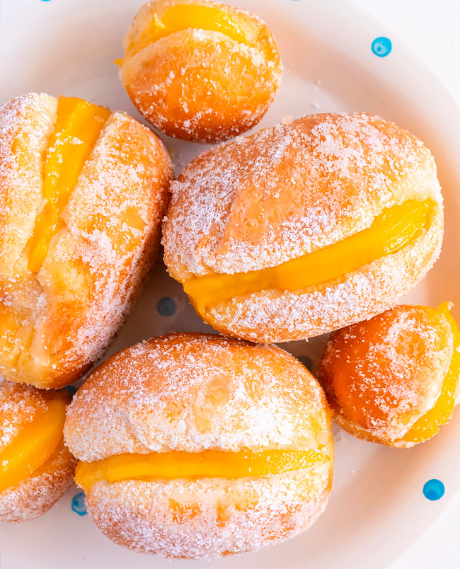 Bolas de Berlim à moda antiga, como a Avó fazia