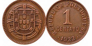 Moeda de 1 centavo de 1922 pode valer 85 mil euros: veja porquê