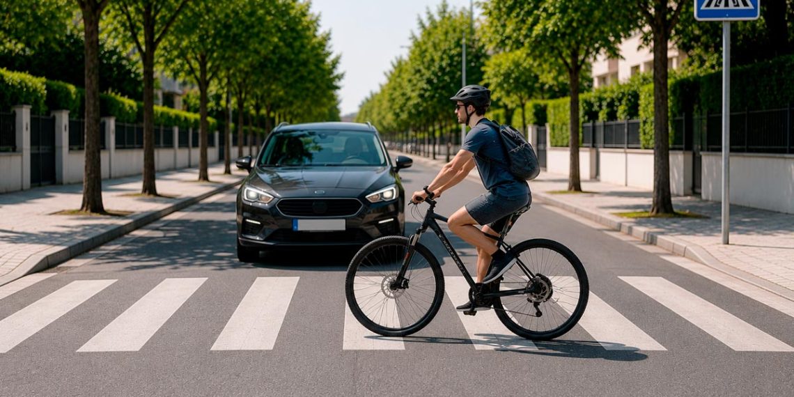 Pode um ciclista atravessar uma passadeira montado na bicicleta? Saiba o que diz o Código da Estrada