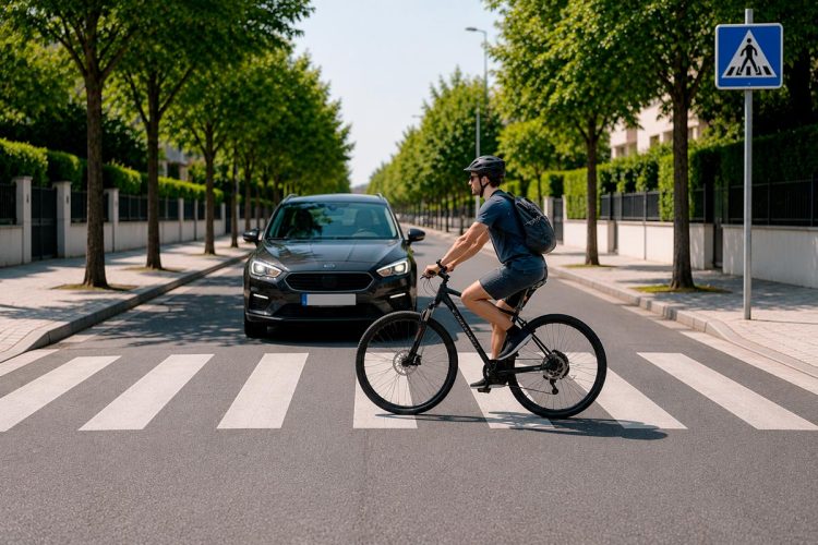 Pode um ciclista atravessar uma passadeira montado na bicicleta? Saiba o que diz o Código da Estrada