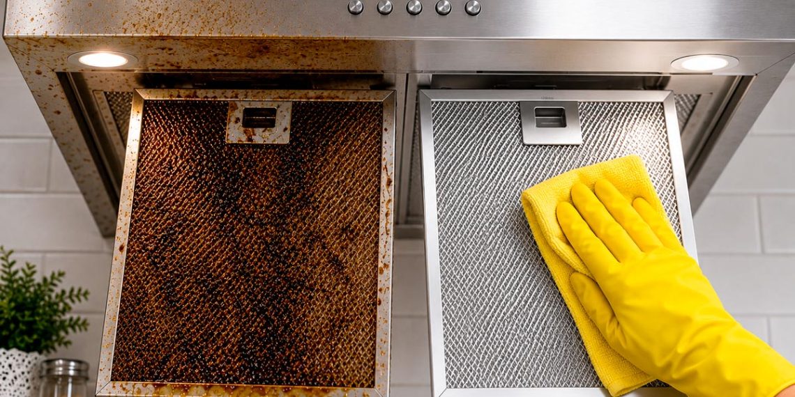 Como limpar o exaustor de cozinha na perfeição