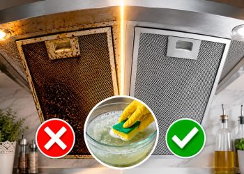 Como limpar o filtro do exaustor: truque simples para eliminar gordura e maus odores