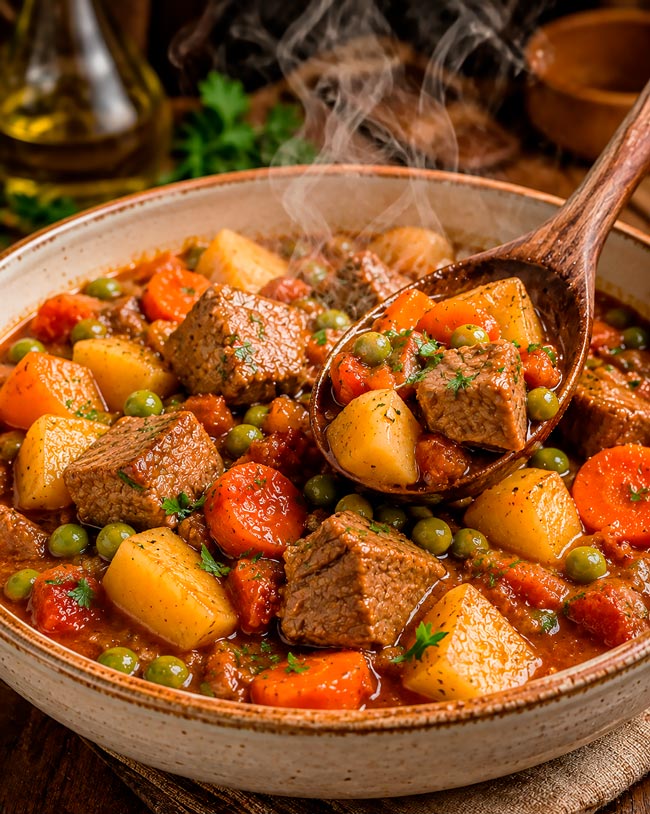 Jardineira de vitela à moda da avó: a receita tradicional, reconfortante e cheia de sabor