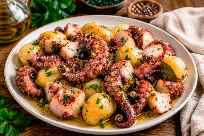 Aprenda a cozinhar polvo congelado como nos restaurantes