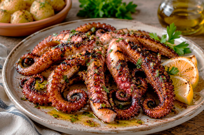 Aprenda a cozinhar polvo congelado como nos restaurantes