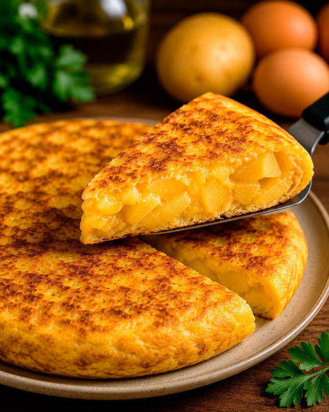 Tortilha de batata perfeita