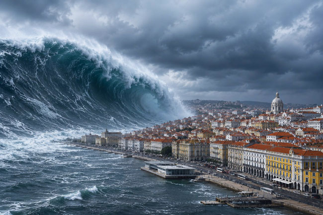 Tsunami em Portugal: onde o risco é maior e o que fazer nos primeiros minutos