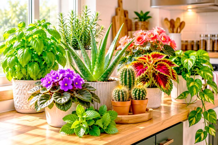 7 melhores plantas para a cozinha: espécies bonitas, resistentes e fáceis de cuidar 7 melhores plantas para a cozinha: espécies bonitas, resistentes e fáceis de cuidar