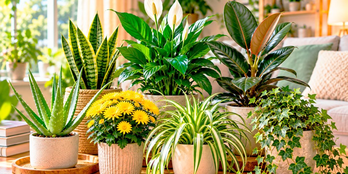 7 plantas de interior que ajudam a purificar o ar e a tornar a casa mais agradável