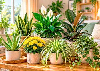 7 plantas de interior que ajudam a purificar o ar e a tornar a casa mais agradável