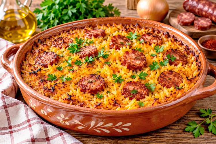 Arroz de Forno à Moda Antiga: receita tradicional, soltinha e cheia de sabor