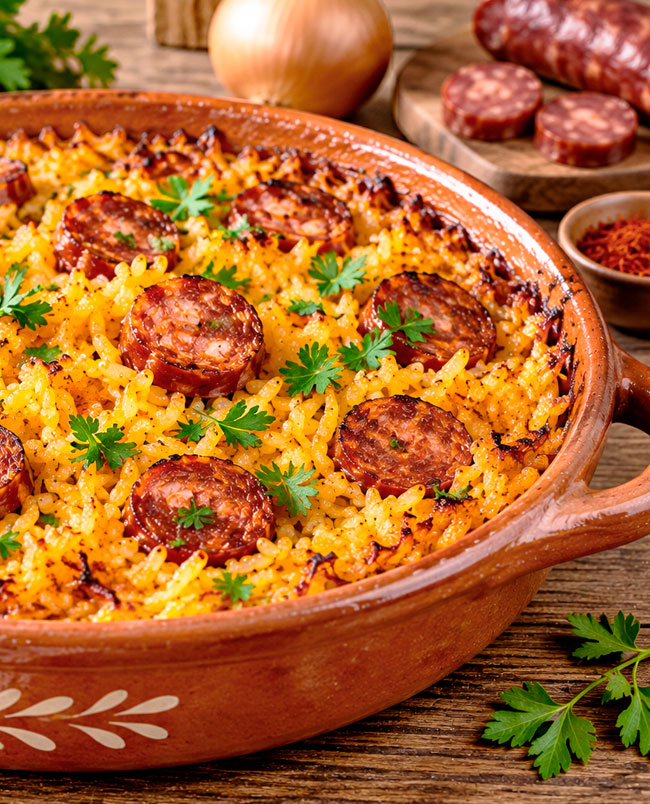 Arroz de Forno à Moda Antiga