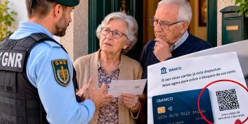 GNR alerta para nova burla: carta com cartão bancário falso pode roubar dinheiro e dados