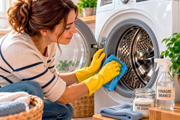 Máquina de Lavar Roupa com mau cheiro? Saiba como limpar e eliminar o mofo Máquina de Lavar Roupa com mau cheiro? Saiba como limpar e eliminar o mofo