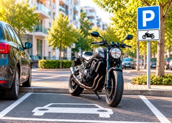 Motas podem estacionar nos lugares dos carros? O que diz o Código da Estrada