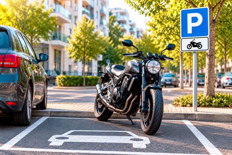 Motas podem estacionar nos lugares dos carros? O que diz o Código da Estrada