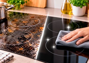 Os erros mais comuns ao limpar a placa de indução e como evitá-los