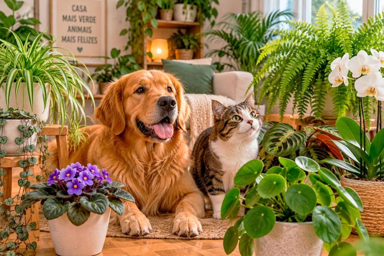 Plantas seguras para cães e gatos: 9 espécies bonitas que pode ter em casa