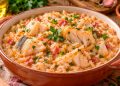 Arroz de bacalhau tradicional: receita antiga