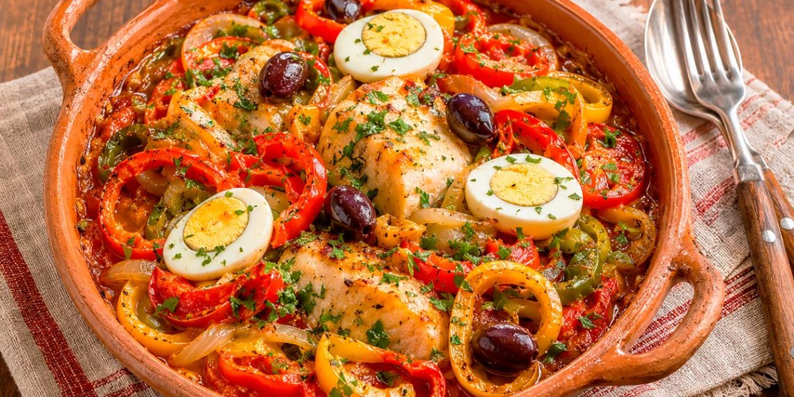 Bacalhau no forno à portuguesa: a receita tradicional que perfuma a casa e conquista toda a família